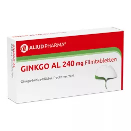 GINKGO AL 240 mg επικαλυμμένα με λεπτό υμένιο δισκία, 30 τεμ