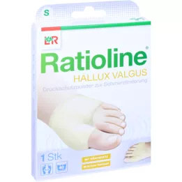 RATIOLINE Μαξιλαράκι προστασίας πίεσης Hallux valgus μεγέθους S, 1 τεμάχιο