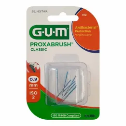 GUM Ανταλλακτικά βουρτσάκια Proxabrush Classic 0,9 mm, 8 τεμάχια