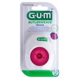 GUM Κερωμένο οδοντικό νήμα Butlerweave, 1 τεμ