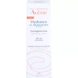 AVENE Hydrance UV πλούσια ενυδατική κρέμα.SPF 30, 40 ml