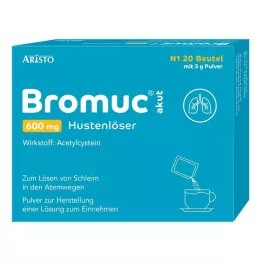 BROMUC οξύ αποχρεμπτικό για τον βήχα 600 mg για χορήγηση από το στόμα, 20 τεμ