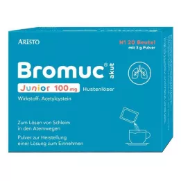 BROMUC akut Junior 100 mg αποχρεμπτικό για τον βήχα P.H.e.L.z.E., 20 τεμ