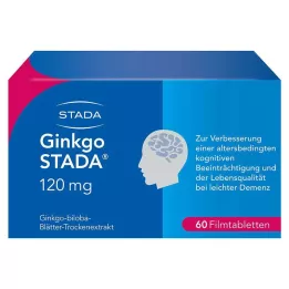 GINKGO STADA 120 mg επικαλυμμένα με λεπτό υμένιο δισκία, 60 τεμ