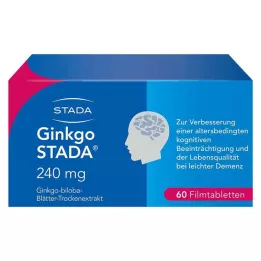 GINKGO STADA 240 mg επικαλυμμένα με λεπτό υμένιο δισκία, 60 τεμ