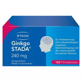 GINKGO STADA 240 mg επικαλυμμένα με λεπτό υμένιο δισκία, 120 τεμ