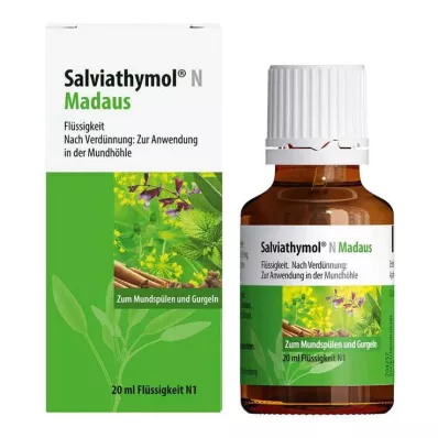 SALVIATHYMOL N σταγόνες Madaus, 20 ml SALVIATHYMOL N σταγόνες Madaus, 20 ml