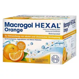 MACROGOL HEXAL Orange Plv.z.Her.e.Lsg.z.Einn.Btl., 50 τεμ