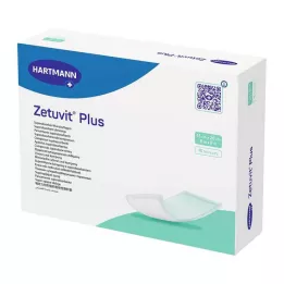 ZETUVIT Επιπλέον ισχυρή κομπρέσα αναρρόφησης αποστειρωμένη 15x20 cm, 10 τεμ