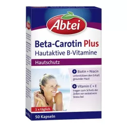 ABTEI Κάψουλες Beta-Carotene Plus Skin-Active B-Vitamins, 50 τεμ