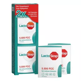 LACTOSTOP 5.500 FCC Tablets Click Dispenser Dop.Pa., 2X120 St