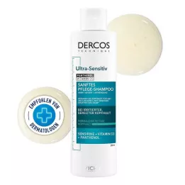 VICHY DERCOS υπερευαίσθητο σαμπουάν για λιπαρό τριχωτό της κεφαλής, 200 ml