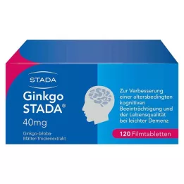 GINKGO STADA 40 mg επικαλυμμένα με λεπτό υμένιο δισκία, 120 τεμ