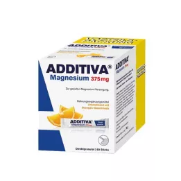 ADDITIVA Στικς μαγνησίου 375 mg, 60 τεμ