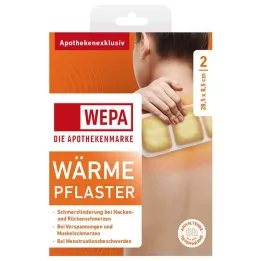 WÄRMEPFLASTER Λαιμός/Πίσω 8,5x28,5 cm WEPA, 2 τεμάχια