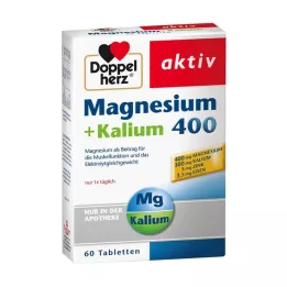 DOPPELHERZ Δισκία Magnesium+Potassium, 60 τεμ