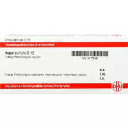HEPAR SULFURIS D 12 αμπούλες, 8Χ1 ml