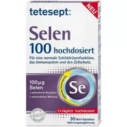 TETESEPT Selenium 100 υψηλής δόσης επικαλυμμένα με λεπτό υμένιο δισκία, 30 τεμ