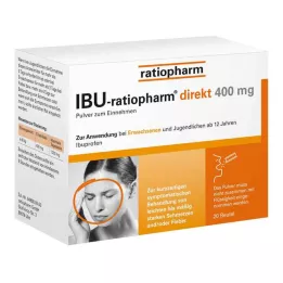 IBU-RATIOPHARM άμεση σκόνη 400 mg για στοματική χρήση, 20 τεμ
