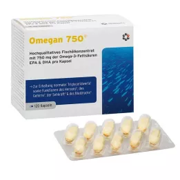 OMEGAN 750 μαλακές κάψουλες, 120 τεμ