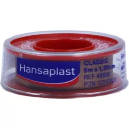 HANSAPLAST Fixierpfl.Classic ώθηση 1,25 cmx5 m, 1 τεμάχιο
