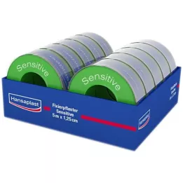 HANSAPLAST Fixierpfl.Sensitive ώθηση 1,25 cmx5 m, 1 τεμάχιο