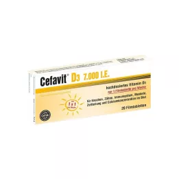 CEFAVIT D3 7.000 IU επικαλυμμένα με λεπτό υμένιο δισκία, 20 τεμ