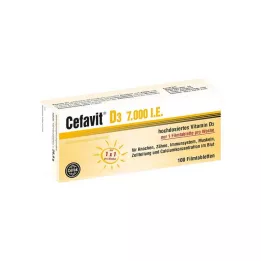 CEFAVIT D3 7.000 IU επικαλυμμένα με λεπτό υμένιο δισκία, 100 τεμ