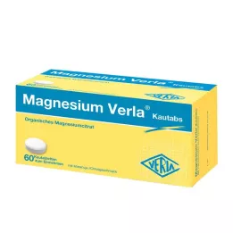 MAGNESIUM VERLA Μασώμενα δισκία, 60 τεμάχια