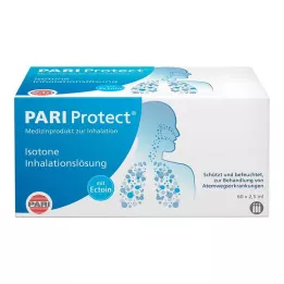 PARI Εισπνεόμενο διάλυμα ProtECT με αμπούλες Ectoin, 60X2,5 ml
