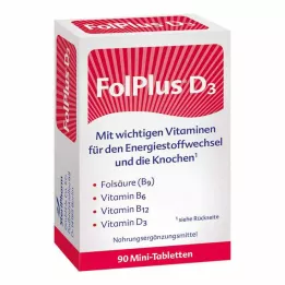 FOLPLUS+D3 δισκία, 90 τεμ