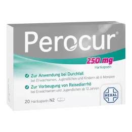 PEROCUR 250 mg σκληρές κάψουλες, 20 τεμ