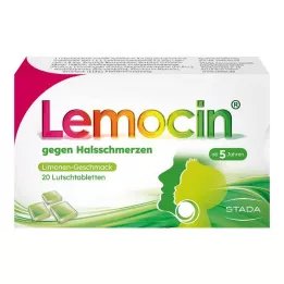 LEMOCIN κατά του πονόλαιμου παστίλιες, 20 τεμ