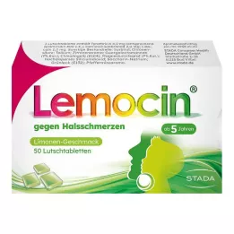 LEMOCIN παστίλιες κατά του πονόλαιμου, 50 τεμ