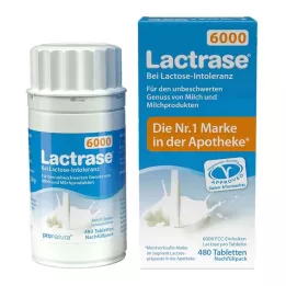 LACTRASE 6.000 FCC Tbl.Click dispenser pack refill, 480 τμχ