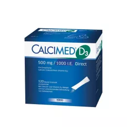 CALCIMED D3 500 mg/1000 I.E Direct Granules, 120 τεμ