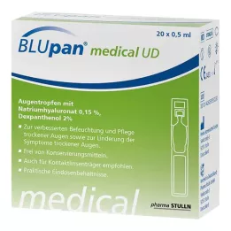 οφθαλμικές σταγόνεςBLUPAN ιατρικές UD , 20Χ0,5 ml