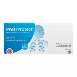 PARI Εισπνεόμενο διάλυμα ProtECT με αμπούλες Ectoin, 10X2,5 ml