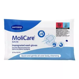 MOLICARE SKIN Γάντια πλυσίματος, 8 τεμάχια