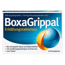 BOXAGRIPPAL Κρύα δισκία 200 mg/30 mg FTA, 20 τεμ