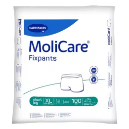 MOLICARE Παντελόνι σταθερό κοντό πόδι μεγέθους XL, 100 τεμάχια