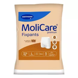 MOLICARE Premium Fixpants μακρύ πόδι μέγεθος L, 5 τεμάχια