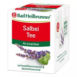 BAD HEILBRUNNER Φίλτρο φακελάκι τσαγιού Φασκόμηλο, 8Χ1,6 γρ