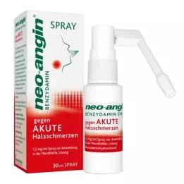 NEO-ANGIN Σπρέι για οξύ πονόλαιμο βενζυδαμίνης, 30 ml