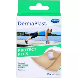 DERMAPLAST PROTECT PLUS Γύψος πληγής 6x10 εκ., 10 τεμ