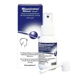 MINOXICUTAN Ανδρικά 50 mg/ml σπρέι, 60 ml