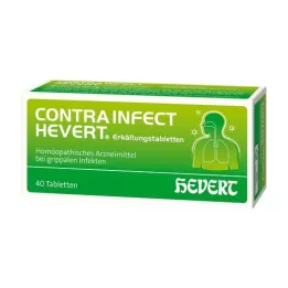 CONTRAINFECT Κρύα δισκία Hevert, 40 τεμ