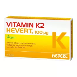 VITAMIN K2 HEVERT 100 μg κάψουλες, 60 τεμ