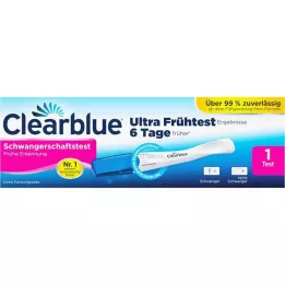 CLEARBLUE Τεστ εγκυμοσύνης έγκαιρη ανίχνευση, 1 τεμ
