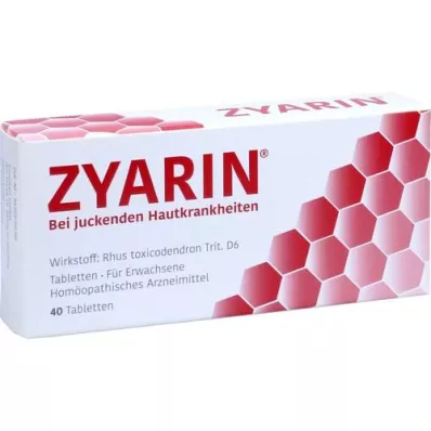 ZYARIN Ταμπλέτες, 40 τεμ ZYARIN Ταμπλέτες, 40 τεμ